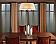Chateau Dream 1" pleated shade dining room