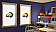 college collection roller shades gameroom