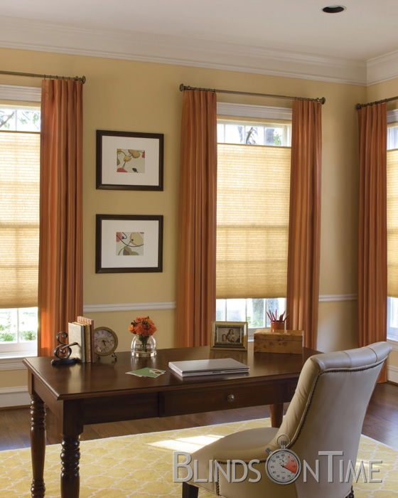 Levolor Accordia Linen Single Cellular Shades 9/16" Cell