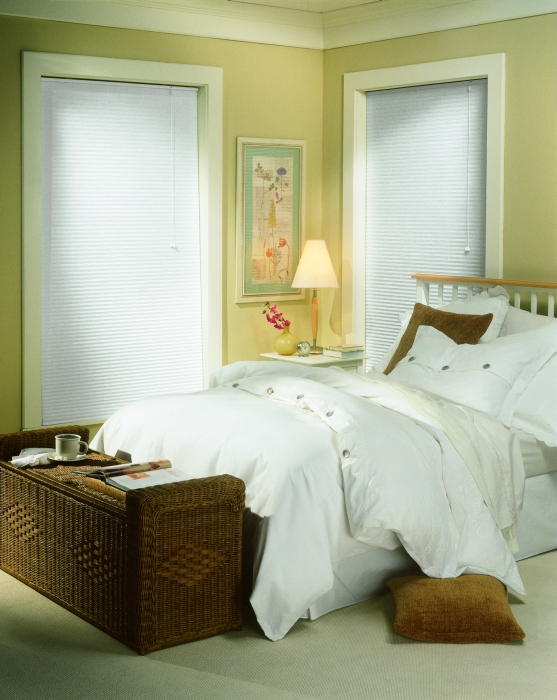 Bali Double Cellular Shades 3/8" Cell Light Filtering Shades