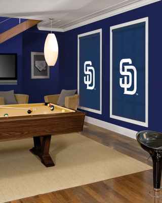 Comfortex RollerShade MLB San Diego Padres Collection