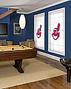 Comfortex RollerShade MLB Cleveland Indians Collection