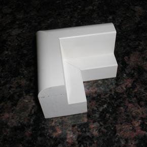 Bullnose L Frame for outside mount