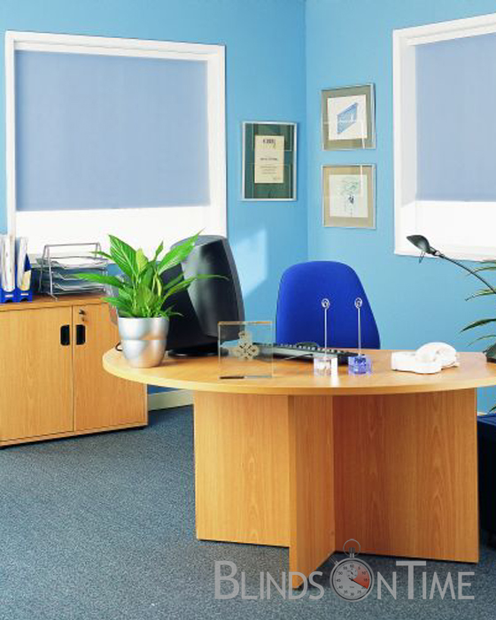 Rollershades for office