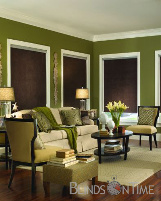 Suede roller Shades