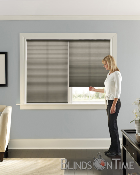 Levolor Accordia Single Cellular Shades 9/16" Cell Light