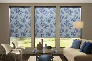 Roller Shades with patterns