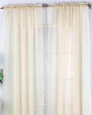 PhaseII Drapery Sheer Rod Pocket Panels