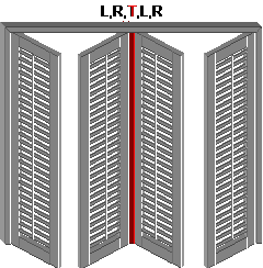 t-post for shutter panels