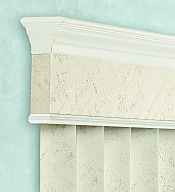 traditional valance for vertical blinds